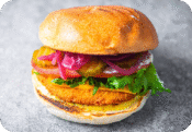 Kana-Brioche burger